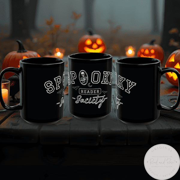 Spooky Reader Society Book Club Mug