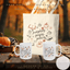 Pumpkins Pages Peace Fall Book Lover Tote Bag
