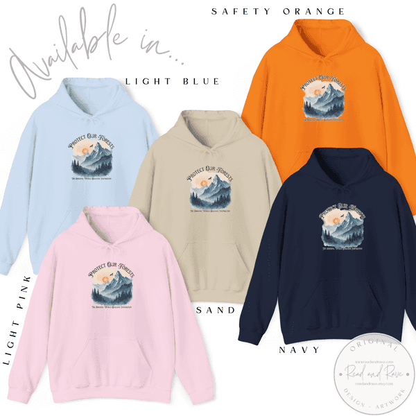 Forbidden Forests Protect Our National Parks Hoodie | Protect Our Parks Bookworm Hoodie Dragon Book Nook Librariancore Resist Tshirt Smoky Mountains Romantasy Book Gift