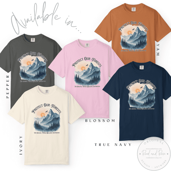 Forbidden Forests Protect Our National Parks Shirt | Dragon Book Nook Librariancore Protect Our Parks Resist Tshirt Smoky Mountains Romantasy Book Related Gift