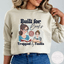 Built for Books Trapped by Tasks Crewneck Sweatshirt
