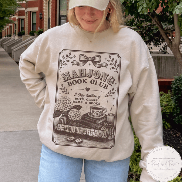 Mahjong Book Club Sweatshirt