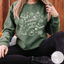 Pumpkins Pages Peace Fall Book Lover Sweatshirt