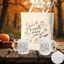 Pumpkins Pages Peace Fall Book Lover Tote Bag