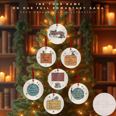 Back to Romantasy Personalized Ornament
