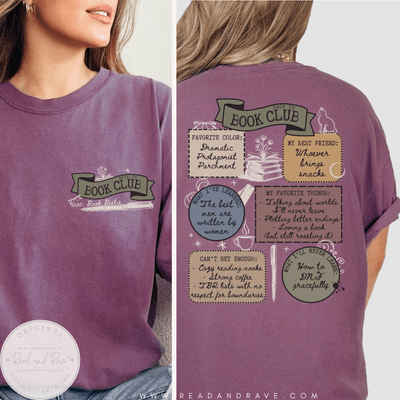 Back to Book Club Book Bestie Shirt
