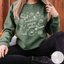 Pumpkins Pages Peace Fall Book Lover Sweatshirt