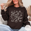 Pumpkins Pages Peace Fall Book Lover Sweatshirt