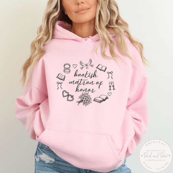 Bookish Matron Of Honor Heirloom Icons Hoodie