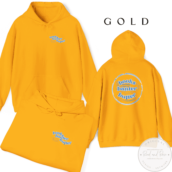 Books Banter Butter Gildan Hoodie Sweatshirt | Book Nerd Sweatshirt Butter Sweatshirt Butter Shirt Librocubicularist Salted Butter Tee Well Read Funny Book Lover Designs Book Related Gift
