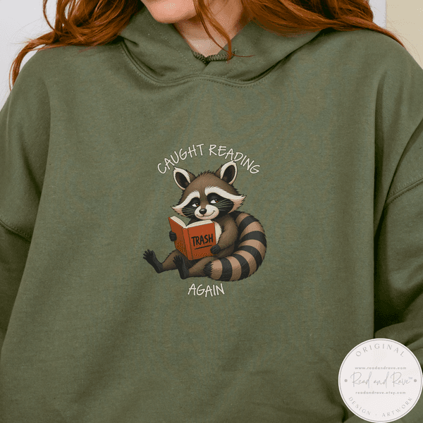 Caught Reading Trash Again Hoodie
