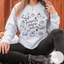 Pumpkins Pages Peace Fall Book Lover Sweatshirt