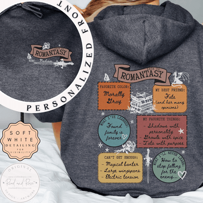 Back to Romantasy Personalized Hoodie