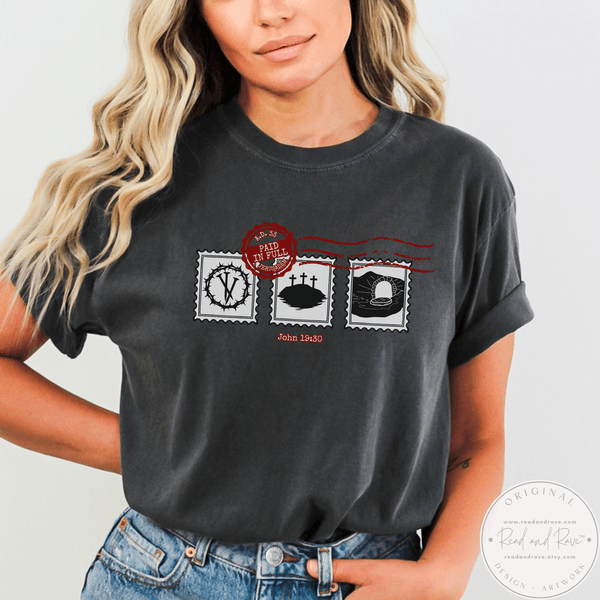 Paid in Full Easter Stamp Shirt