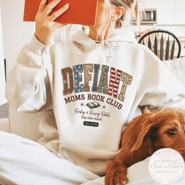 Defiant Moms Book Club Hoodie