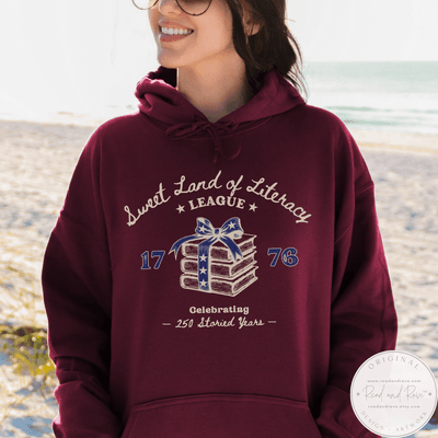 Sweet Land of Literacy League Hoodie