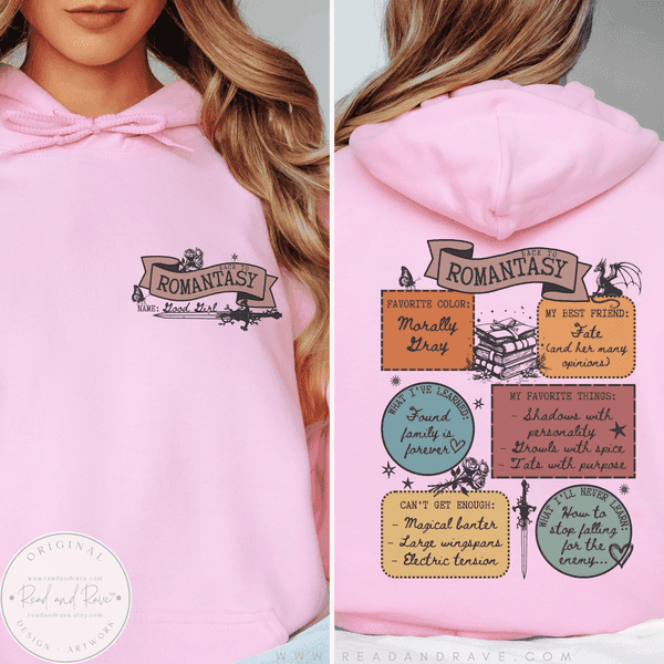 Back to Romantasy Good Girl Hoodie