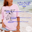 Well-Read and Soon-to-be-Wed Personalized Wine Bachelorette Shirt