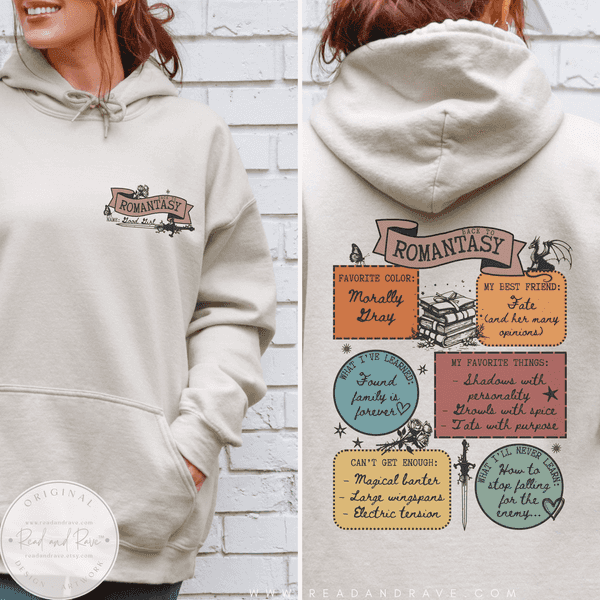 Back to Romantasy Good Girl Hoodie