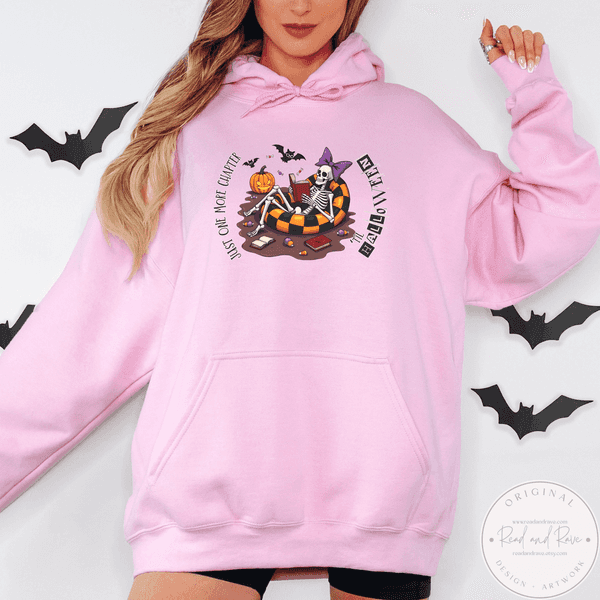 Just One More Chapter Summerween Hoodie | Halloween Hoodie Spooky Summer Shirt Hot Ghoul Summer Horror Summer Shirt SpookySeason Halloween 2025 Shirt