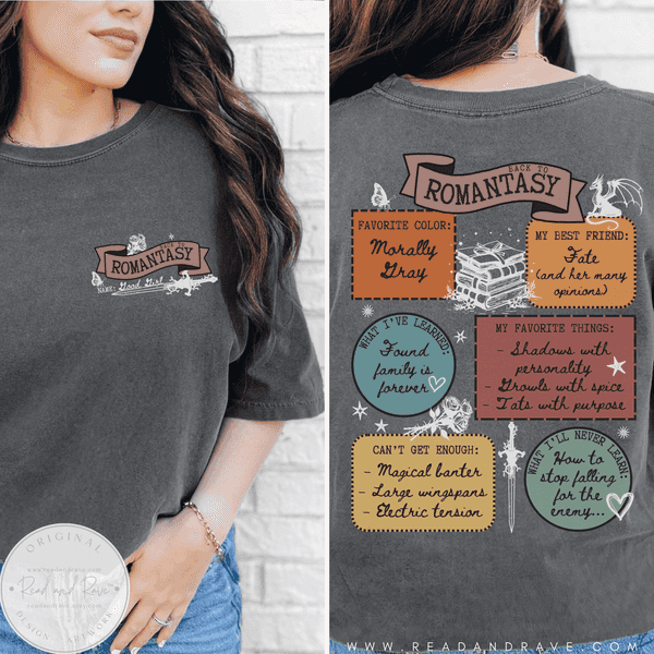 Back to Romantasy Good Girl Shirt