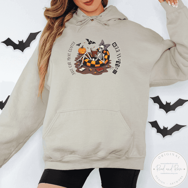 Just One More Chapter Summerween Hoodie | Halloween Hoodie Spooky Summer Shirt Hot Ghoul Summer Horror Summer Shirt SpookySeason Halloween 2025 Shirt