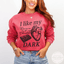 I Like My Romance and My Chocolate DARK Sweatshirt