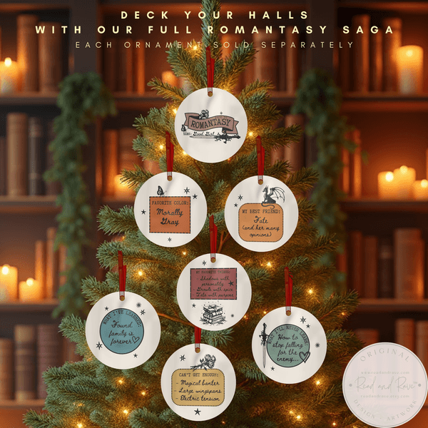Back to Romantasy Ornament