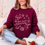 Dear Santa Just Books Vintage Christmas Sweatshirt