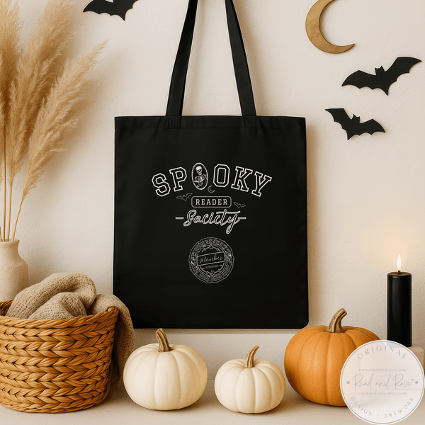 Spooky Reader Society Book Club Tote Bag
