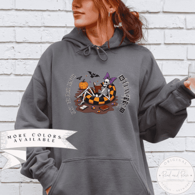 Just One More Chapter Summerween Hoodie | Halloween Hoodie Spooky Summer Shirt Hot Ghoul Summer Horror Summer Shirt SpookySeason Halloween 2025 Shirt