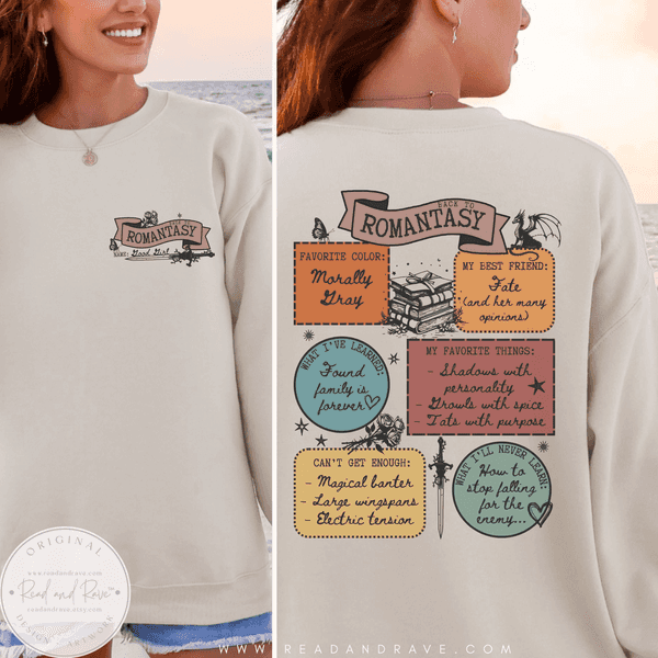 Back to Romantasy Good Girl Sweatshirt