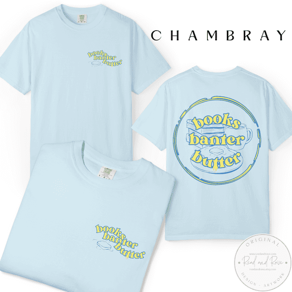 Books Banter Butter Comfort Colors® Shirt | Butter Shirt Librocubicularist Salted Butter Tee Well Read Butter Coffee Funny Book Lover Designs Book Related Gifts Booktrovert Shirt