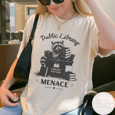 Public Library Menace Shirt