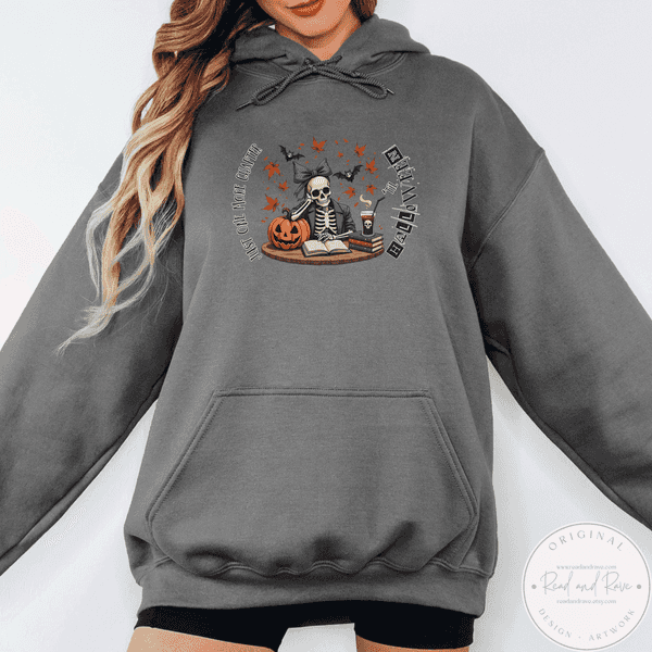 Just One More Chapter Edgy Halloween Hoodie | Messy Coquette Summerween Shirt Spooky Summer Shirt Hot Ghoul Summer Horror Summer Shirt SpookySeason Halloween 2025 Shirt