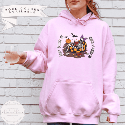 Don't Bother Me Summerween Hoodie | Halloween Hoodie Messy Coquette Spooky Summer Shirt Hot Ghoul Summer Horror Summer Shirt SpookySeason Halloween 2025 Shirt