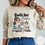Built for Books Trapped by Tasks Crewneck Sweatshirt