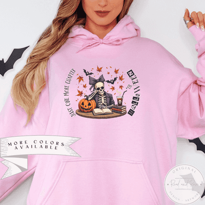 Just One More Chapter Edgy Halloween Hoodie | Messy Coquette Summerween Shirt Spooky Summer Shirt Hot Ghoul Summer Horror Summer Shirt SpookySeason Halloween 2025 Shirt