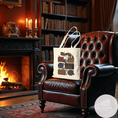 Back to Dark Romance Bad Girl Tote Bag