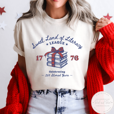 Sweet Land of Literacy League Shirt