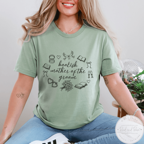 Bookish Mother Of The Groom Heirloom Icons Shirt