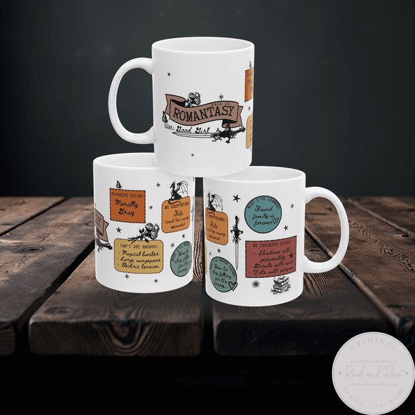 Back to Romantasy Good Girl Mug