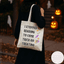 I Stopped Reading to Come Trick or Treating Book Lover Tote Bag