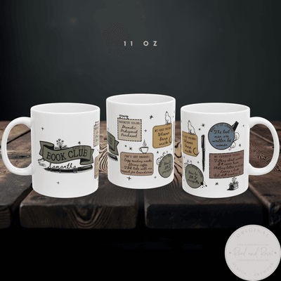 Back to Book Club Personalized Mug