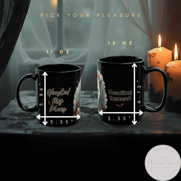 Ghosted My Plans Reading Instead Book Lover Mug