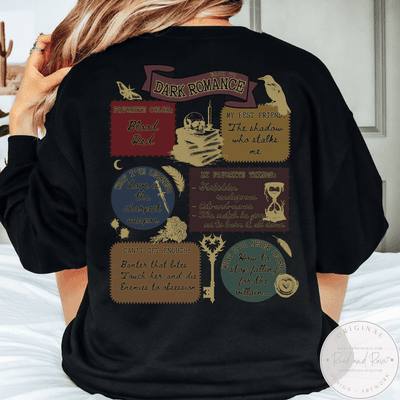 Back to Dark Romance Bad Girl Sweatshirt