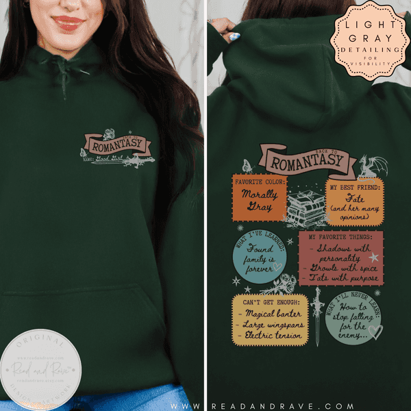 Back to Romantasy Good Girl Hoodie