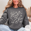 Pumpkins Pages Peace Fall Book Lover Sweatshirt