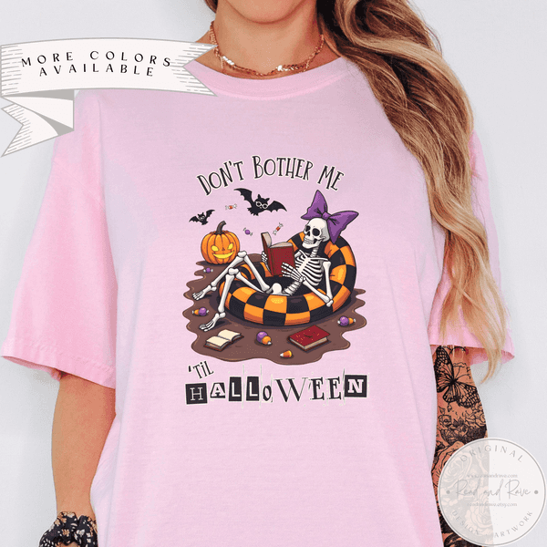 Don't Bother Me Summerween Shirt | Messy Coquette Spooky Summer Shirt Hot Ghoul Summer Horror Summer Shirt Whimsigoth SpookySeason Halloween 2025 Shirt